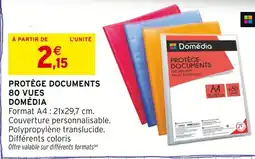 Intermarché Domédia Protège-documents 80 vues offre