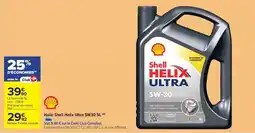 Carrefour Drive Shell - huile helix ultra 5w30 offre