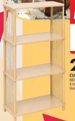 La Foir'Fouille Étagère 4 niveaux kord offre