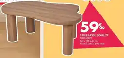 La Foir'Fouille Table basse scarlett offre