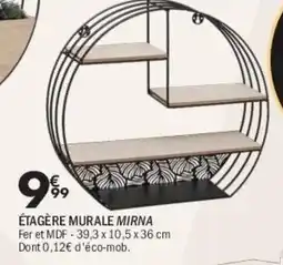 La Foir'Fouille Étagère murale mirna offre