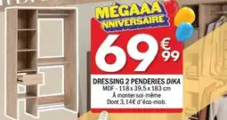 La Foir'Fouille Dressing 2 penderies dika offre