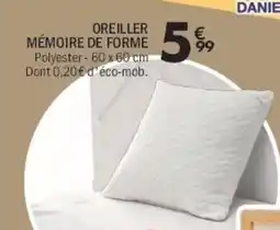 La Foir'Fouille Oreiller mémoire de forme offre