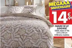 La Foir'Fouille Parure de lit sunshine offre