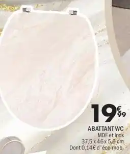 La Foir'Fouille Abattant wc offre