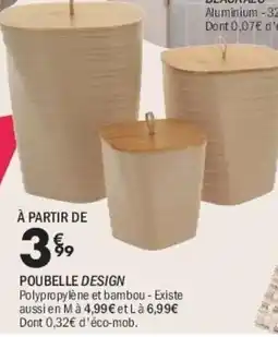La Foir'Fouille Poubelle design offre