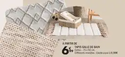 La Foir'Fouille Tapis salle de bain offre