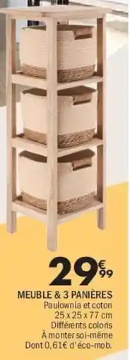 La Foir'Fouille Meuble & 3 panières offre