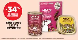 Hyper U Sur tout lily's kitchen offre