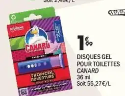 La Foir'Fouille CANARD Disques gel pour toilettes offre