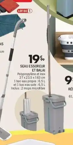 La Foir'Fouille Seau essoreur et balai offre
