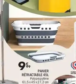 La Foir'Fouille Panier rétractable offre