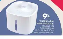 La Foir'Fouille Fontaine à eau pour animaux offre