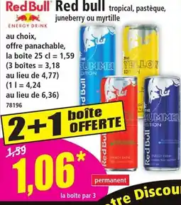 Norma RED BULL offre