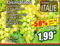 Norma Raisins blancs offre