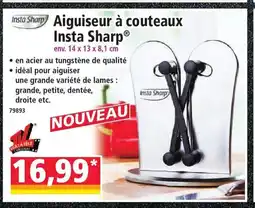 Norma Aiguiseur à couteaux Insta Sharp offre