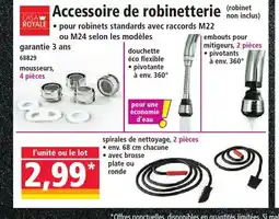 Norma Accessoire de robinetterie offre