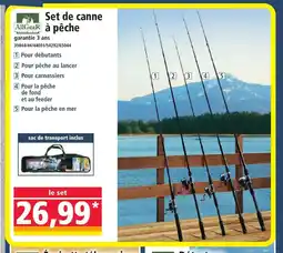 Norma Set de canne à pêche offre