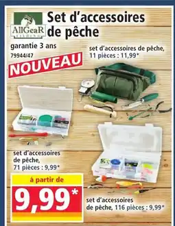 Norma Set d'accessoires de pêche offre