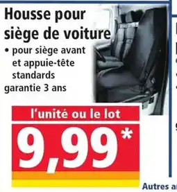 Norma Housse pour siège de voiture offre