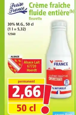 Norma Crème fraîche fluide entière offre