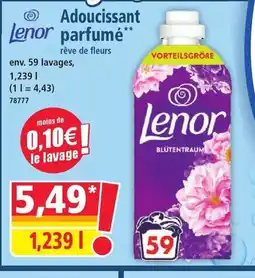Norma LENOR Adoucissant parfumé offre