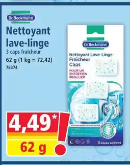 Norma DR BECKMANN Nettoyant lave-linge offre
