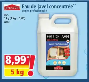 Norma QUALIPRO Eau de javel concentrée offre