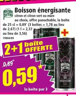 Norma Boisson énergisante offre
