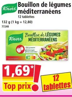 Norma KNORR Bouillon de légumes méditerranéens offre