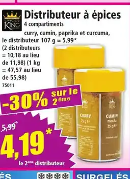 Norma Distributeur à épices offre