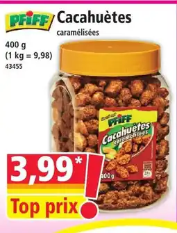 Norma PFIFF Cacahuètes offre