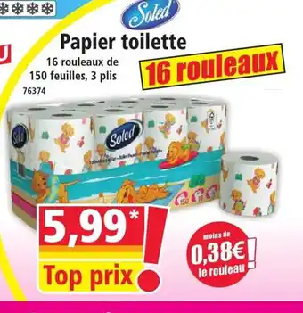 Norma SOLED Papier toilette offre