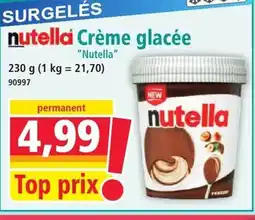 Norma NUTELLA Crème glacée offre