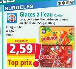 Norma Glaces à l'eau offre