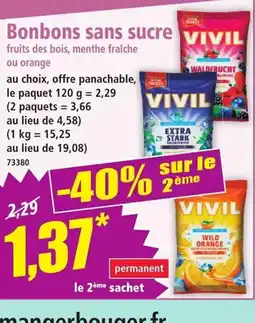 Norma Bonbons sans sucre offre