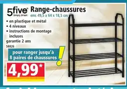 Norma Range-chaussures offre