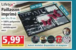 Norma Paillasson imprimé offre
