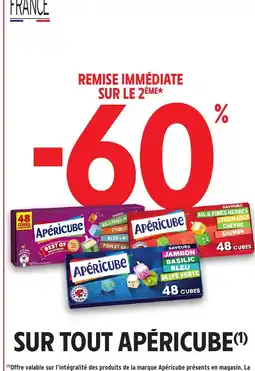 Intermarché Hyper APÉRICUBE Sur tout offre