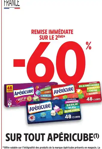 Intermarché Hyper APÉRICUBE Sur tout offre
