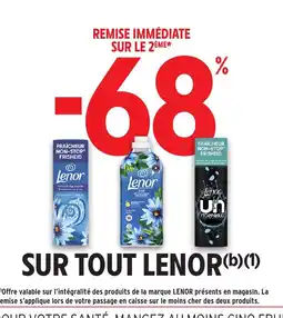 Intermarché Hyper LENOR Sur tout offre