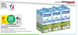Intermarché Hyper PÂTURAGES Lait uht demi-écrémé briques offre