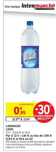 Intermarché Hyper LOOK Limonade offre