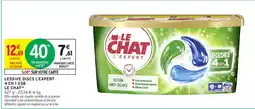 Intermarché Hyper LE CHAT Lessive discs l'expert offre