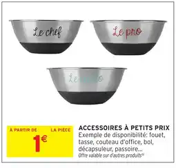 Intermarché Hyper Accessoires à petits prix offre