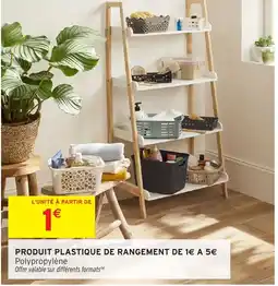 Intermarché Hyper Produit plastique de rangement offre
