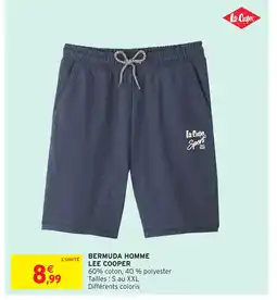 Intermarché Hyper Bermuda homme offre