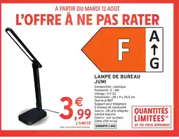 Intermarché Hyper Lampe de bureau jumi offre