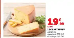 Hyper U Le chartreux offre