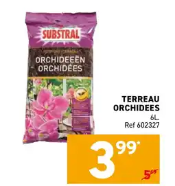 Trafic Terreau orchidees offre